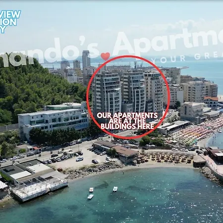 아파트 Lovely Seaview - 2bdr Durrës